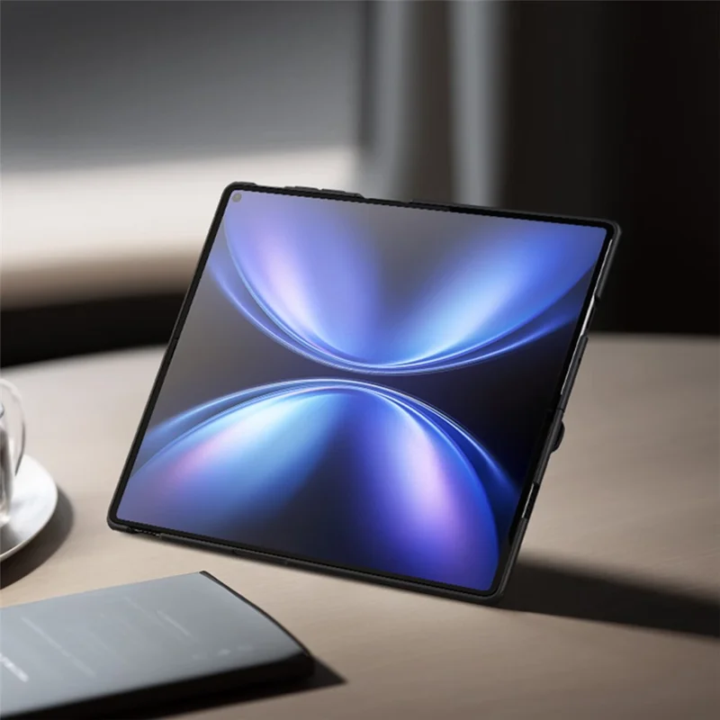 NILLKIN Super Frosted Shield Prop für vivo X Fold5 5G Magnetische Hülle Transparente Objektivabdeckung Ständer PC Handyhülle