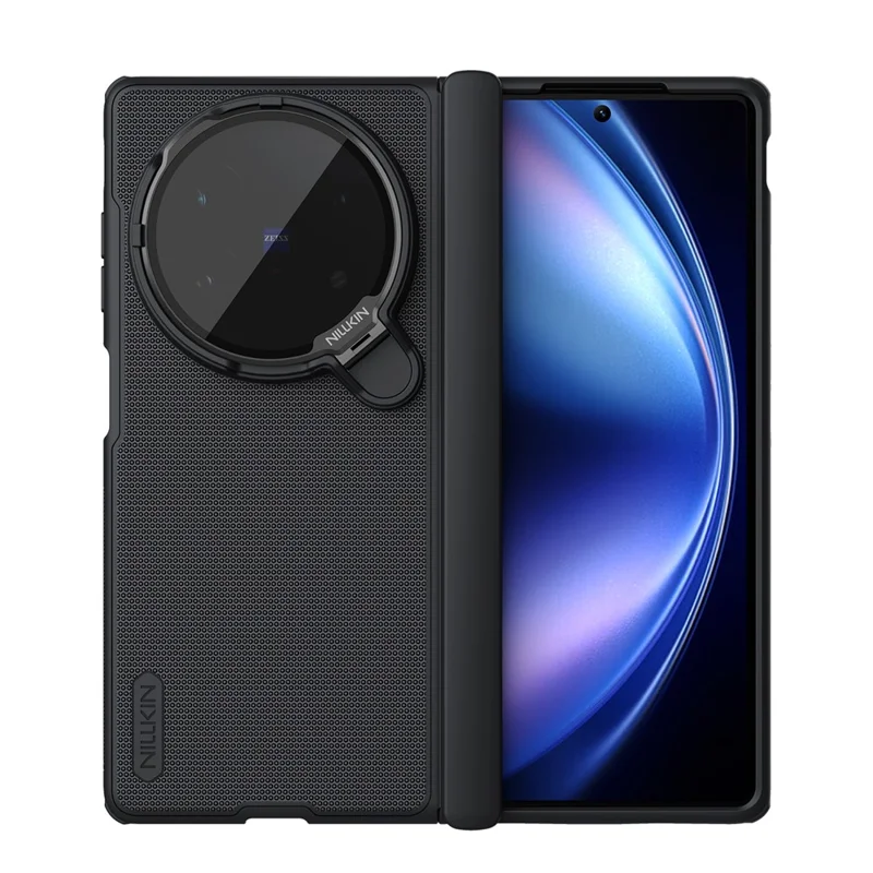 NILLKIN Super Frosted Shield Prop For vivo X Fold5 5G Case Clear Lens Lid Kickstand Phone Cover