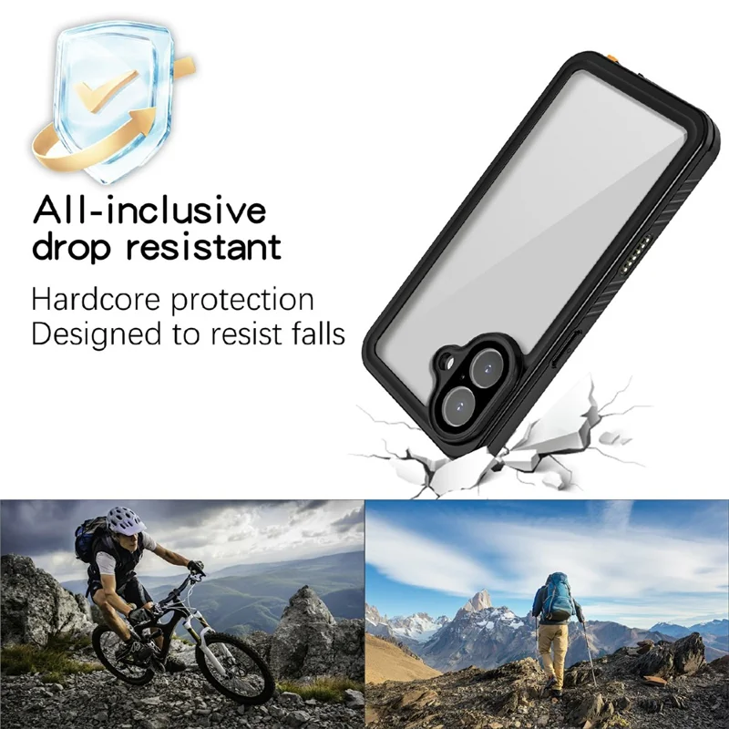 Funda Impermeable REDPEPPER FS / FM Series para iPhone 17 - Carcasa Resistente a Golpes IP68
