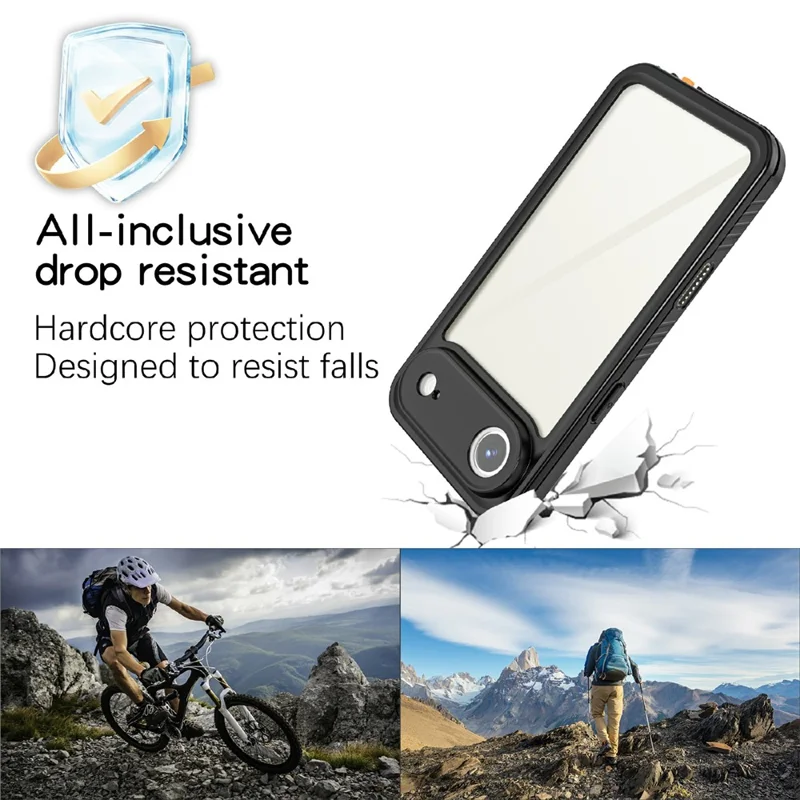 REDPEPPER FS / FM Série Étui Étanche à l'Air IP68 Antichoc pour iPhone 17 avec Protection Intégrale