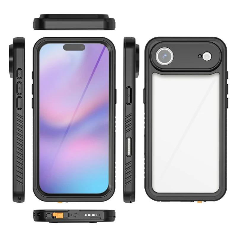 REDPEPPER FS / FM Série Étui Étanche à l'Air IP68 Antichoc pour iPhone 17 avec Protection Intégrale