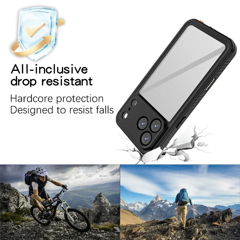 REDPEPPER FS / FM Serie per iPhone 17 Pro Cover Impermeabile IP68 Antiurto per Cellulare