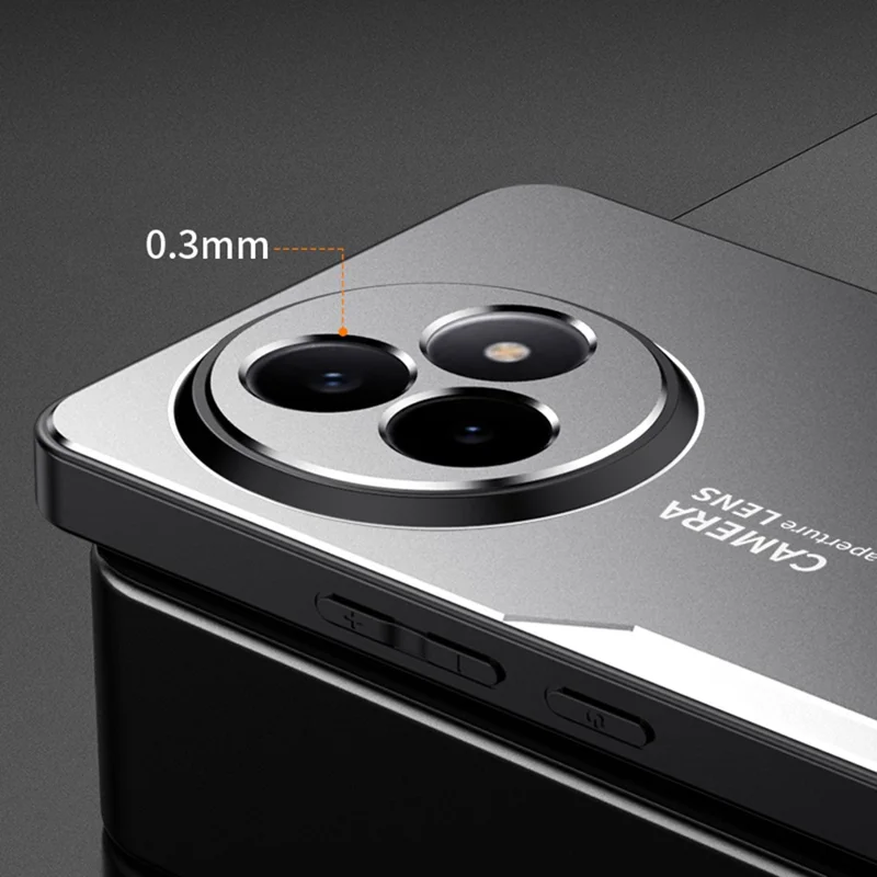 For Xiaomi Redmi K80 Ultra 5G Phone Case Aluminium Alloy TPU PC Back Cover - Gold