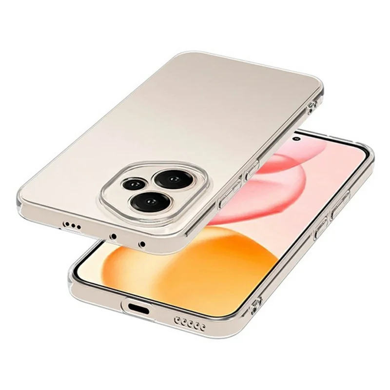 For Honor 400 5G (Global) Back Cover Ultra Thin Flexible TPU Clear Phone Case