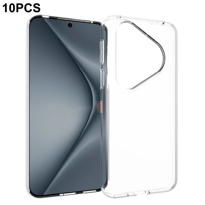 10 Stück / Packung Für Huawei Pura 80 Pro Hülle Transparent TPU Schutzhülle Ohne Wasserzeichen