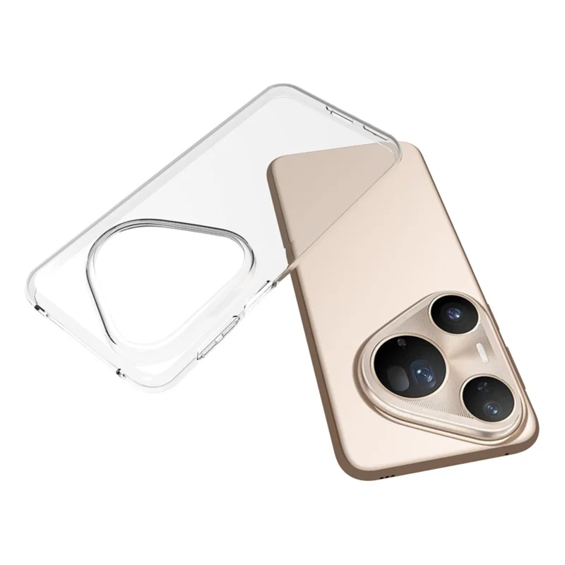 10Pcs  /  Pack For Huawei Pura 80 Ultra Case Watermark Free TPU Protective Clear Phone Cover