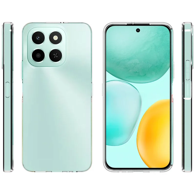 Pack de 10 Fundas Transparentes TPU Protectoras Libres de Marca para Honor X6c 4G
