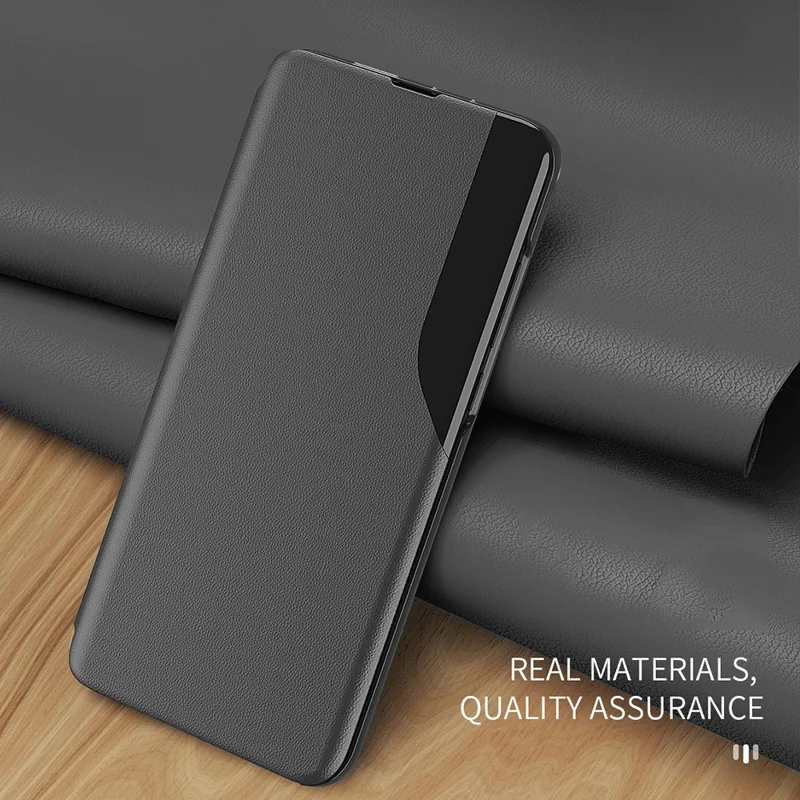 Étui folio en cuir PU avec support pour iPhone 17 - Noir