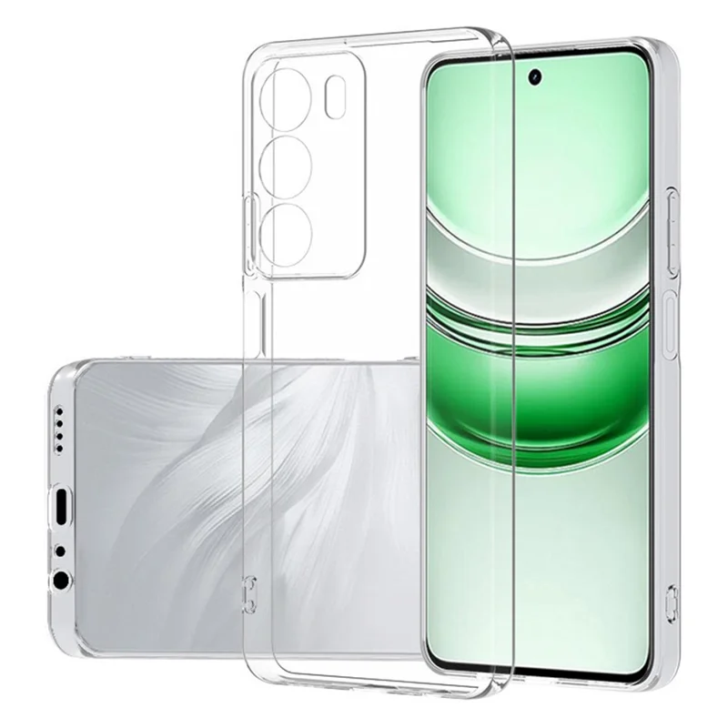 Cover posteriore per Realme C75 5G Ultra Sottile in TPU Flessibile, Custodia Trasparente per Cellulare