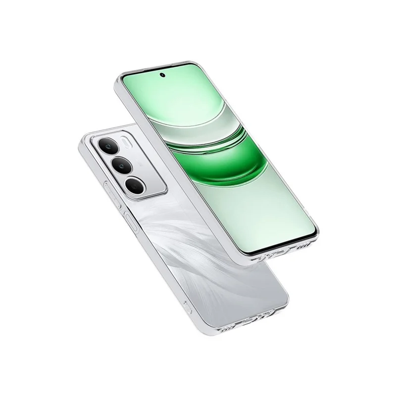 Cover posteriore per Realme C75 5G Ultra Sottile in TPU Flessibile, Custodia Trasparente per Cellulare