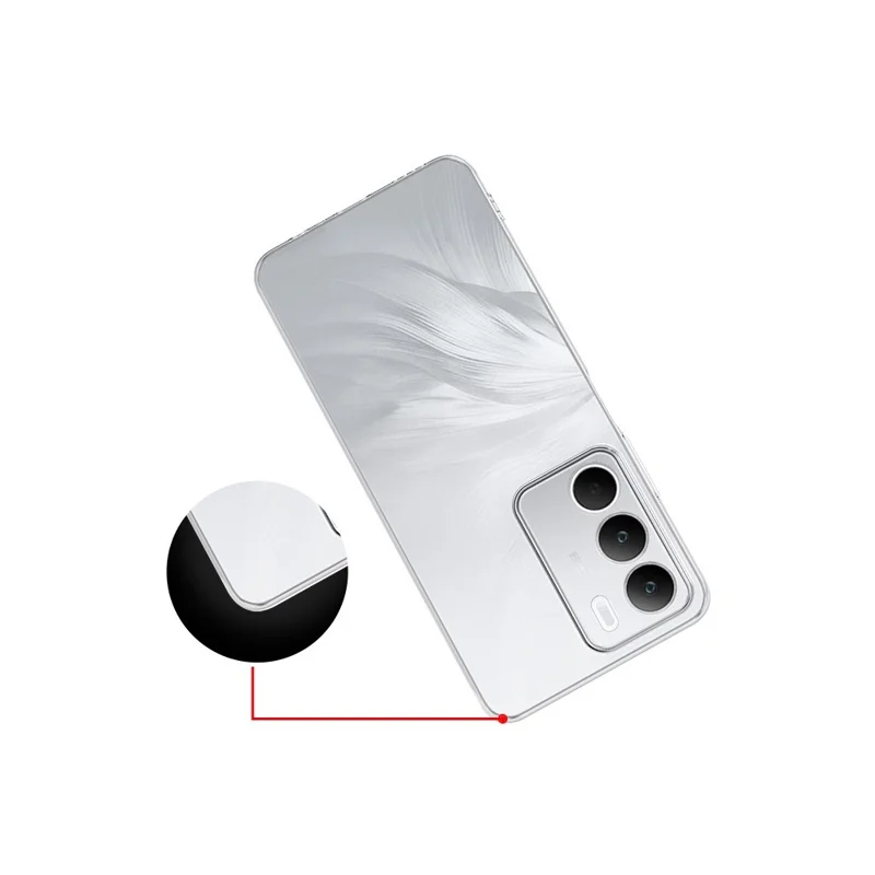 Cover posteriore per Realme C75 5G Ultra Sottile in TPU Flessibile, Custodia Trasparente per Cellulare