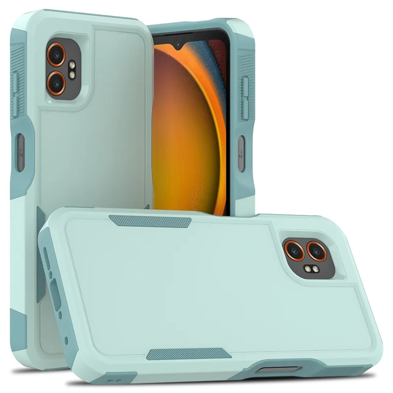 For Samsung Galaxy XCover7 Pro Case 2 in 1 PC + TPU Shockproof Phone Cover - Mint Green