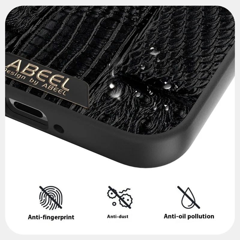 ABEEL For Honor 400 Pro 5G (Global) Case Compatible with MagSafe Beast Texture Micro-Embossing Back Cover - Black