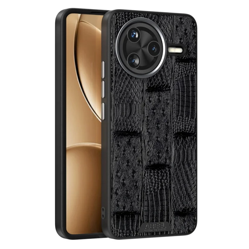 ABEEL For Xiaomi Redmi K80 5G  /  Poco F7 Pro 5G Case Compatible with MagSafe Beast Texture Micro-Embossing Back Cover - Black