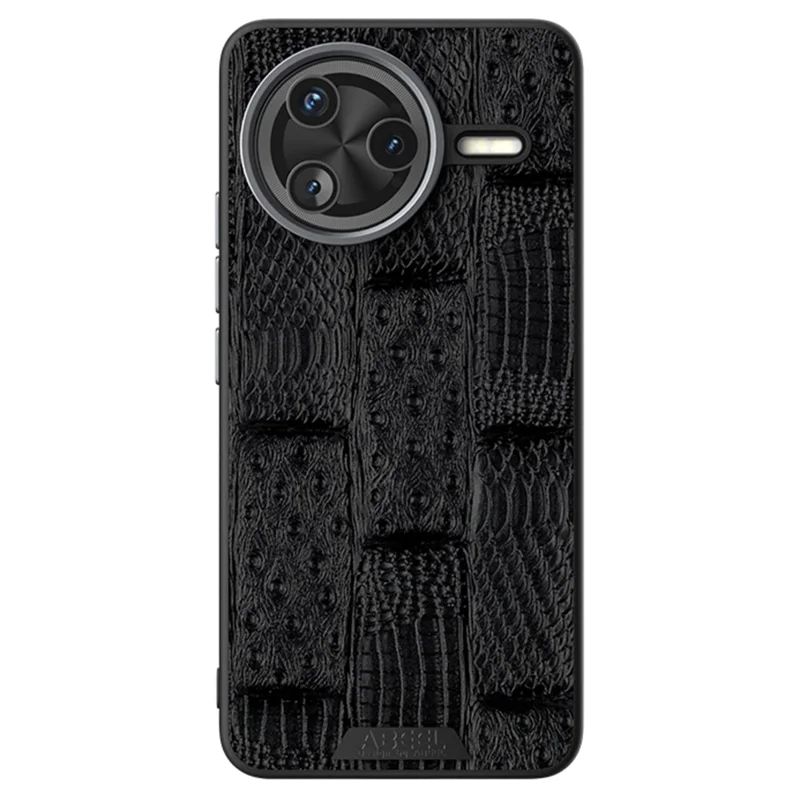 ABEEL For Xiaomi Redmi K80 5G  /  Poco F7 Pro 5G Case Compatible with MagSafe Beast Texture Micro-Embossing Back Cover - Black