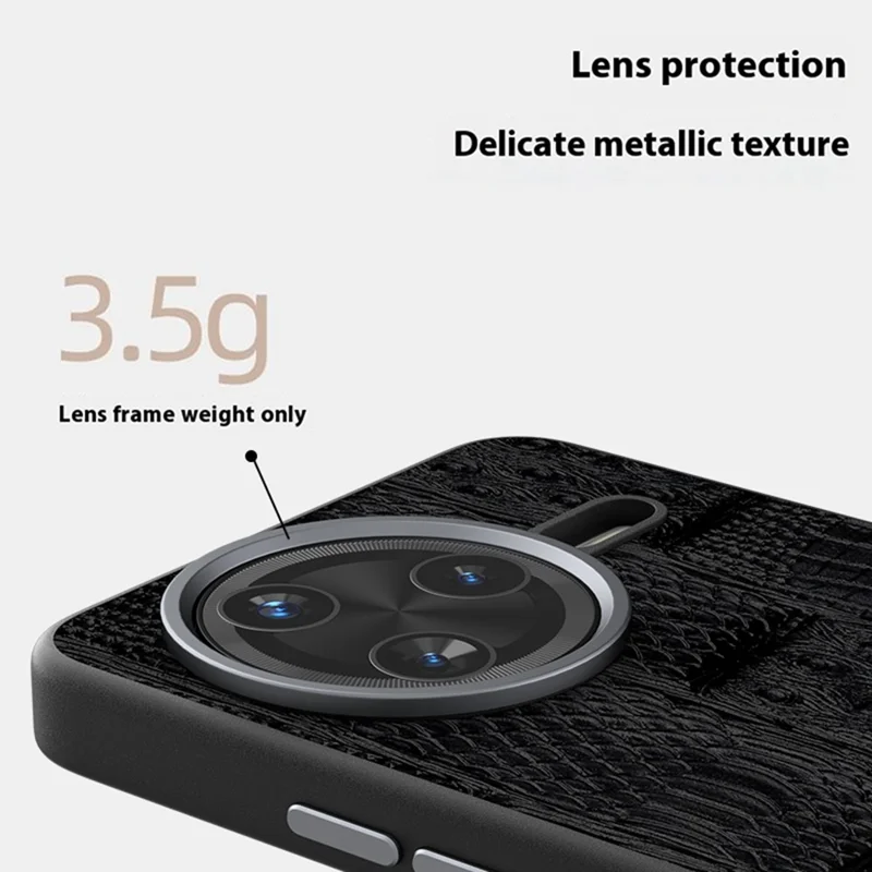ABEEL For Xiaomi Redmi K80 5G  /  Poco F7 Pro 5G Case Compatible with MagSafe Beast Texture Micro-Embossing Back Cover - Black