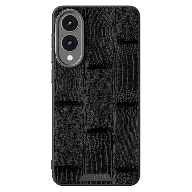 ABEEL для Samsung Galaxy S25 Edge Чехол, совместимый с MagSafe, с текстурой "Beast" и микротиснением, задняя крышка - Черный