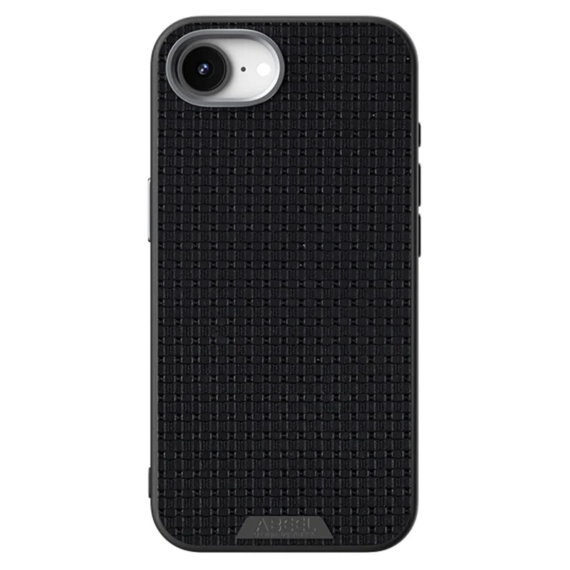 ABEEL For iPhone 16e Case Compatible with MagSafe Textured Micro-Embossing Back Cover - Black