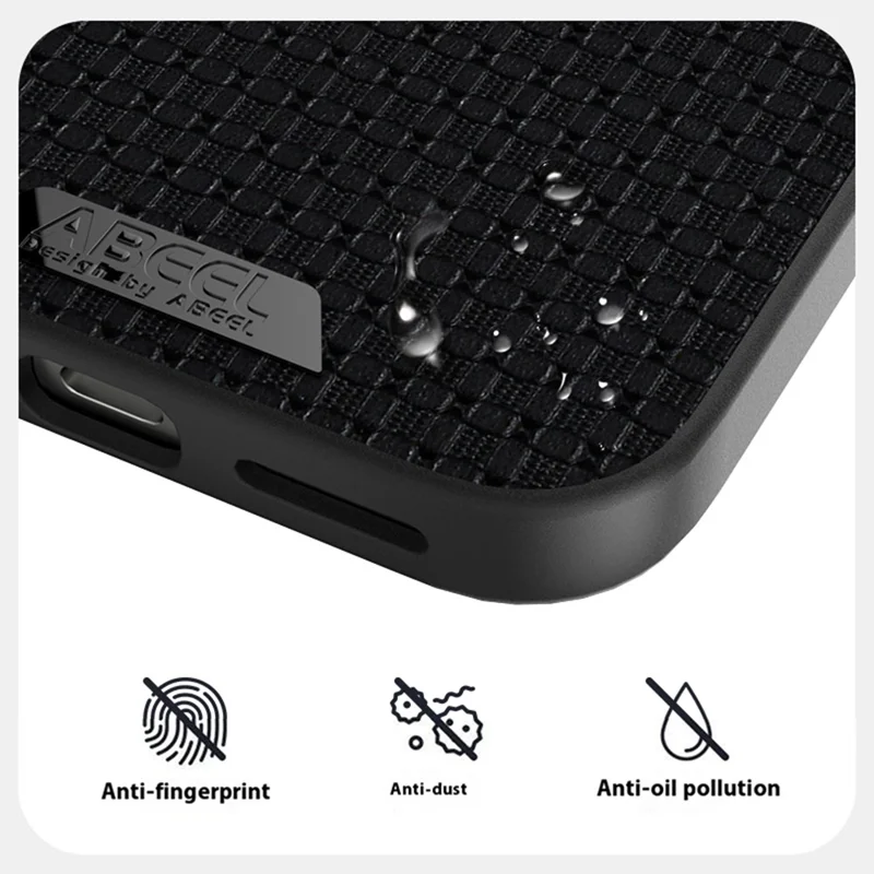 ABEEL For Google Pixel 9 Pro  /  Pixel 9 Case Compatible with MagSafe Textured Micro-Embossing Back Cover - Black