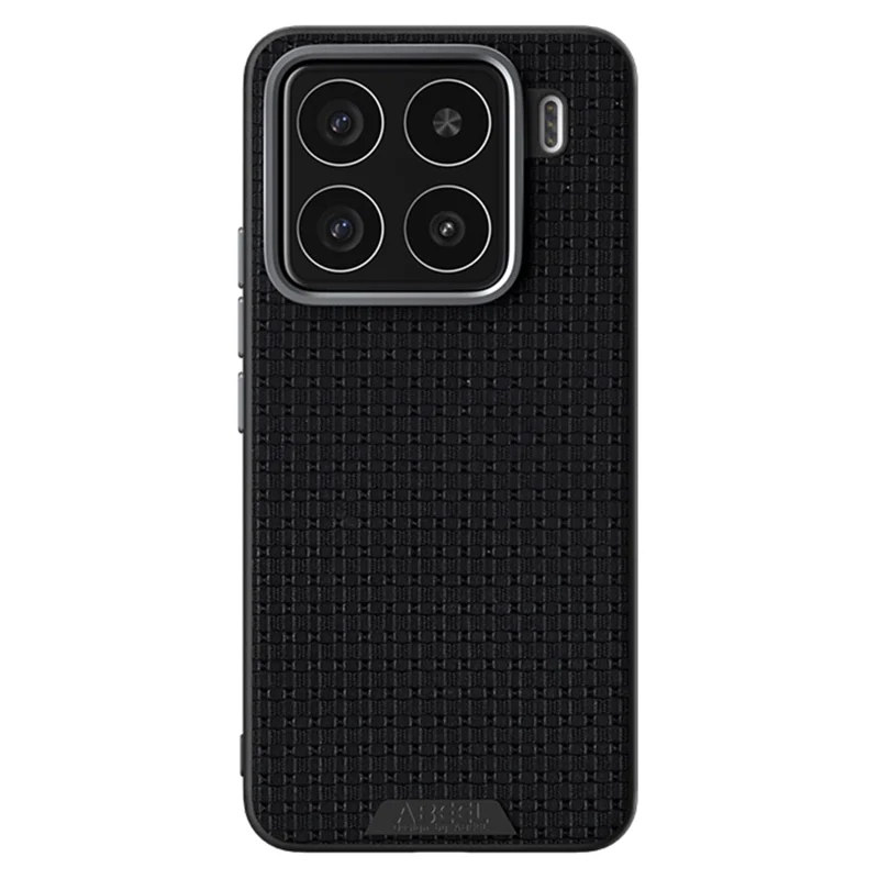 ABEEL For Xiaomi 15 Case Compatible with MagSafe Textured Micro-Embossing Back Cover - Black
