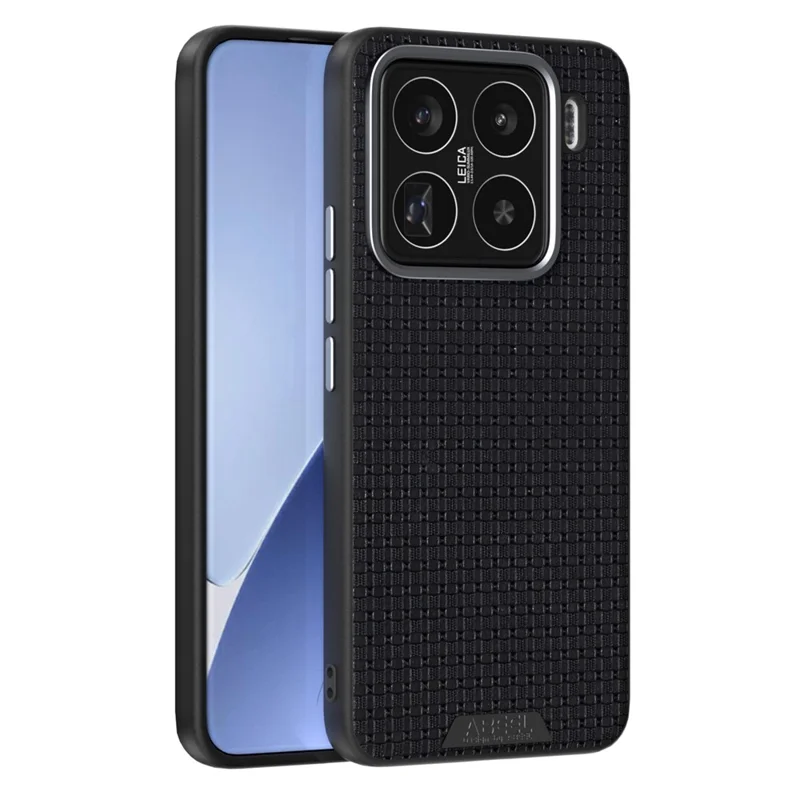 ABEEL For Xiaomi 15 Pro Case Compatible with MagSafe Textured Micro-Embossing Back Cover - Black
