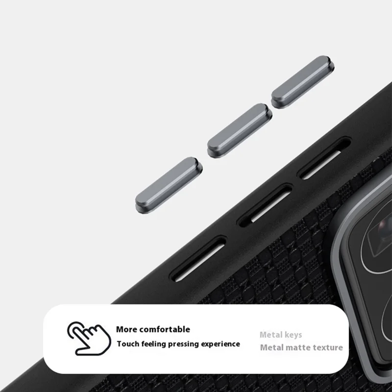 ABEEL For Xiaomi 15 Pro Case Compatible with MagSafe Textured Micro-Embossing Back Cover - Black