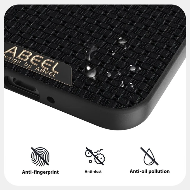 ABEEL For Oppo Reno14 Pro 5G (Global) Case Compatible with MagSafe Textured Micro-Embossing Back Cover - Black