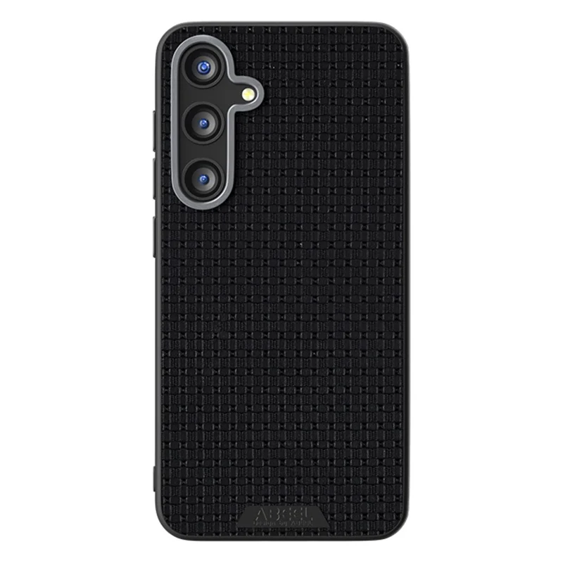 ABEEL For Samsung Galaxy S25 Case Compatible with MagSafe Textured Micro-Embossing Back Cover - Black