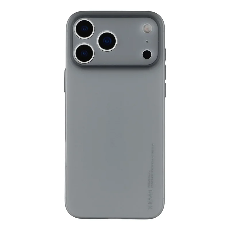 X-LEVEL Wings II Series For iPhone 17 Pro Case Hard PP Matte Phone Cover 0.18mm Ultra-Thin - Transparent Black