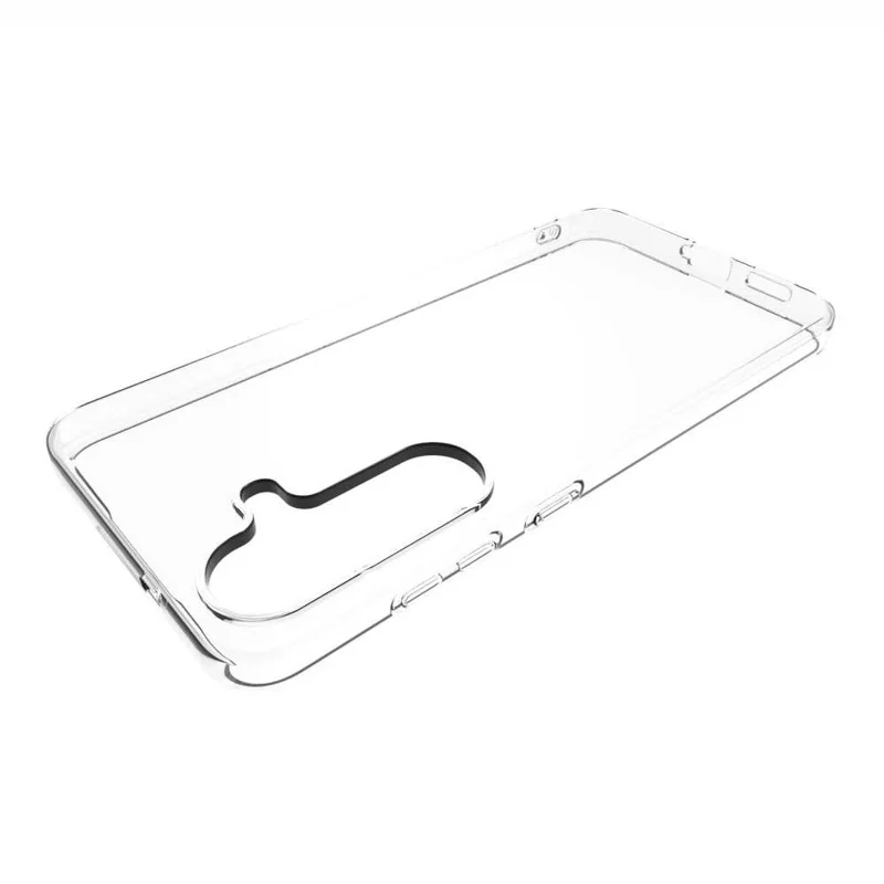 Étui pour Samsung Galaxy S25 FE Anti-Traces de Doigts Transparent en TPU Ultra-Résistant