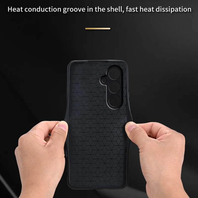 AZNS For Samsung Galaxy A17 5G / A26 5G Case Protective PU Leather Covered TPU Phone Shell - Brown