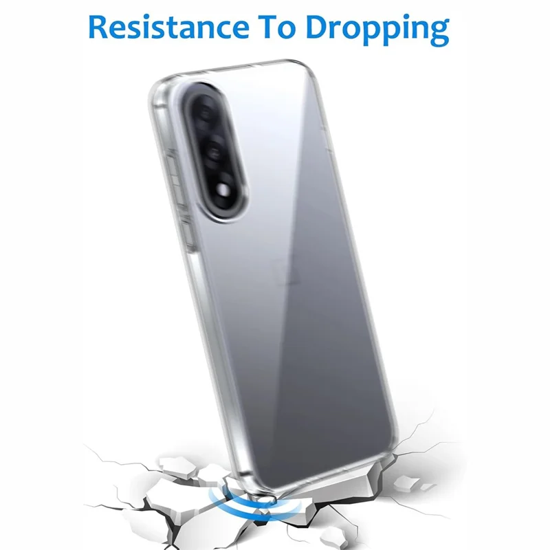 Funda para OnePlus Nord 5 5G Antihuellas Transparente Cubierta de teléfono de TPU