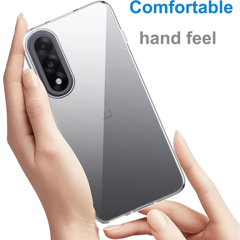 Funda para OnePlus Nord 5 5G Antihuellas Transparente Cubierta de teléfono de TPU