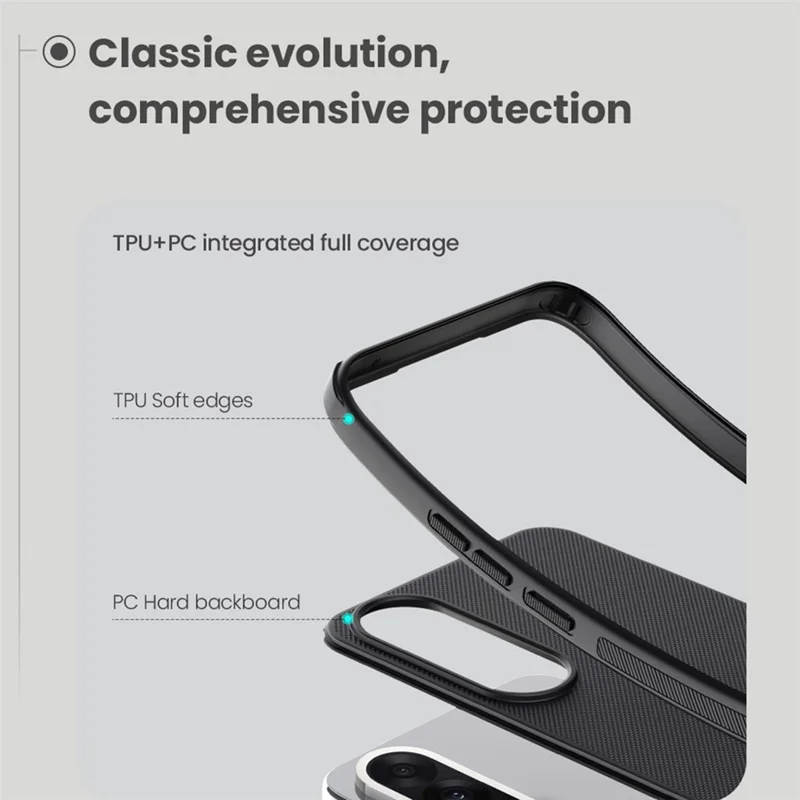 NILLKIN Frosted Shield Pro For OnePlus Nord 5 5G Case Matte PC + TPU Phone Cover