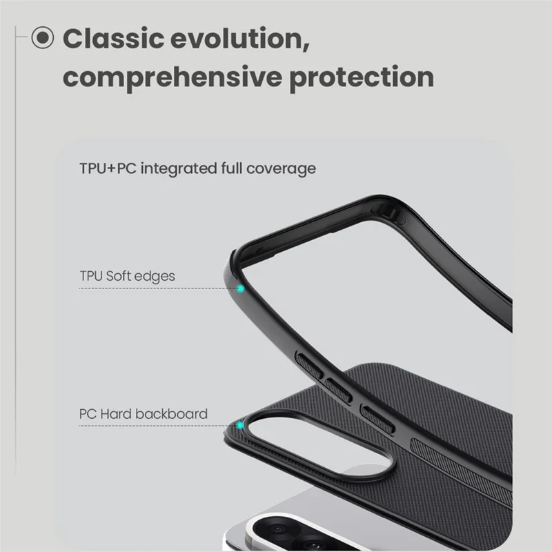 NILLKIN Frosted Shield Pro for OnePlus Nord 5 5G Case Compatible with MagSafe PC + TPU Phone Cover