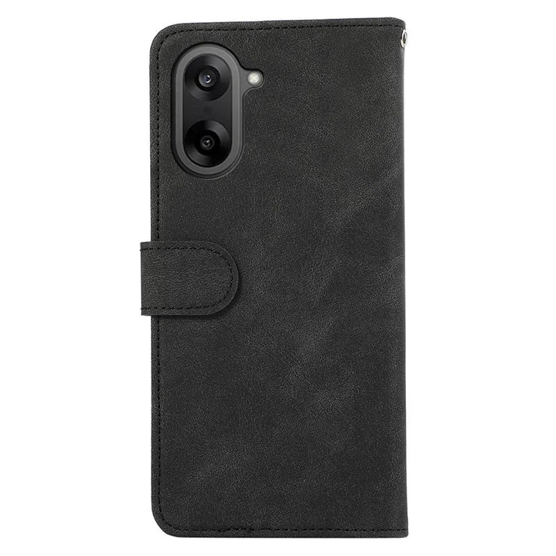ABEEL для OnePlus Nord CE5 5G / Ace 5 Racing 5G Чехол с цветными вставками из кожи с функцией блокировки RFID - Черный