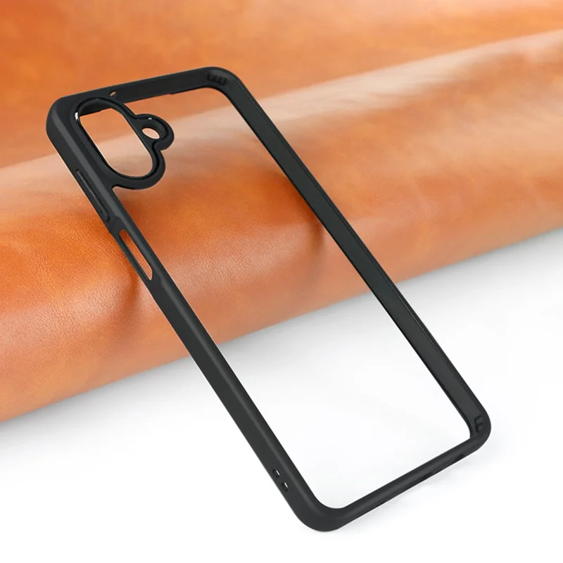 Capa para Samsung Galaxy A07 4G à Prova de Choque PC + TPU Transparente para Celular