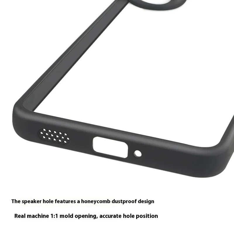 OnePlus Nord CE5 5G Hülle Stoßfest PC + TPU Transparente Rückseite Handyhülle