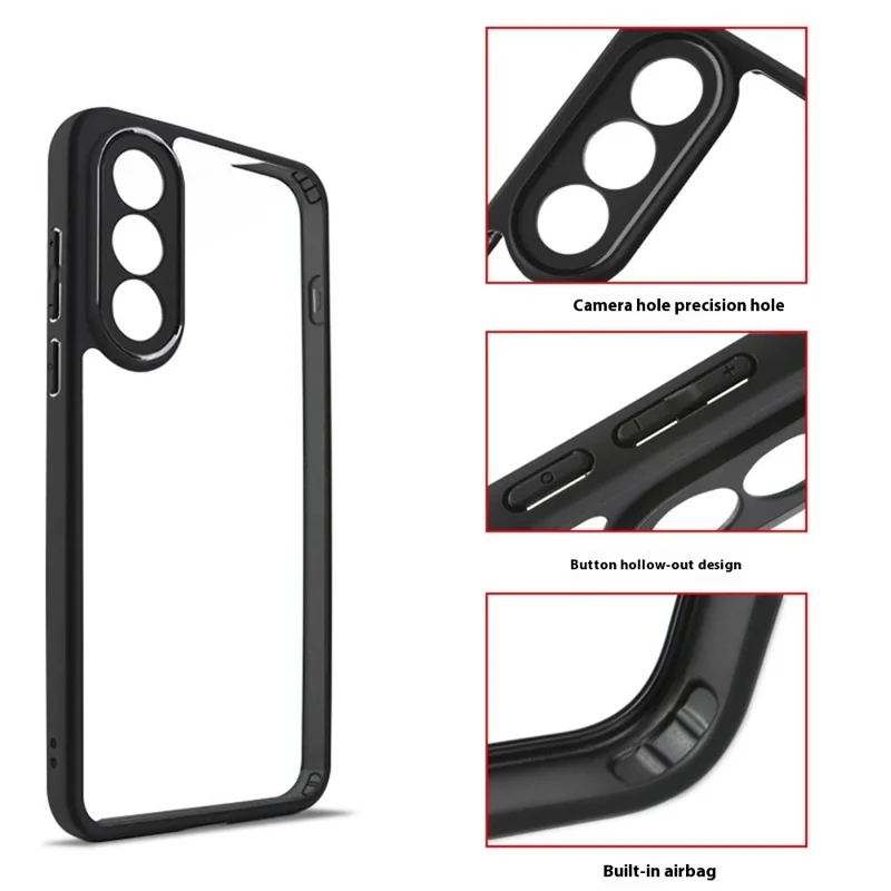 For OnePlus Nord 5 5G Case Shockproof PC + TPU Clear Back Phone Cover
