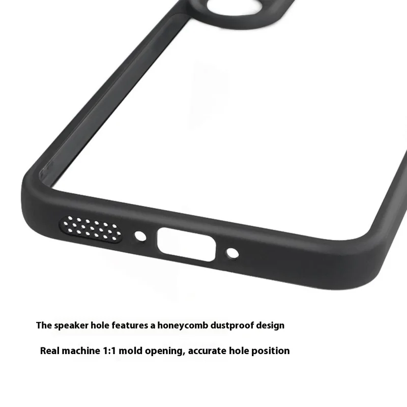 For OnePlus Nord 5 5G Case Shockproof PC + TPU Clear Back Phone Cover