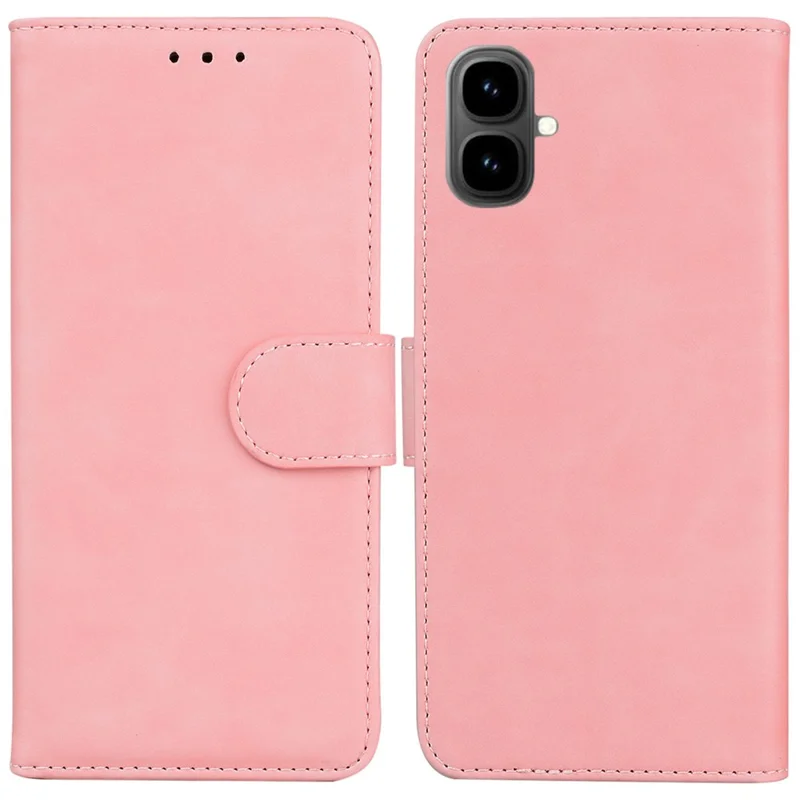 For Infinix Smart 10 Case Solid Color Leather Wallet Phone Cover - Pink