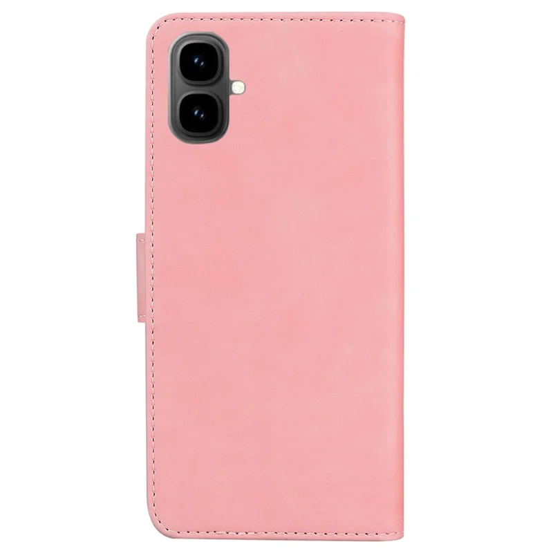 For Infinix Smart 10 Case Solid Color Leather Wallet Phone Cover - Pink
