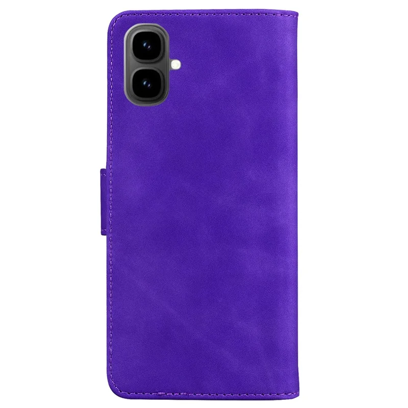 For Infinix Smart 10 Case Solid Color Leather Wallet Phone Cover - Purple
