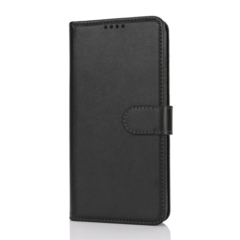 Étui Support pour Samsung Galaxy S25+ Antichoc Portefeuille en Cuir pour Téléphone - Noir