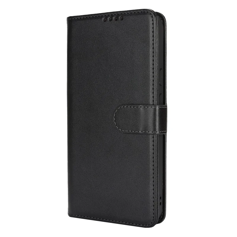 For Google Pixel 7 5G Stand Case Shockproof Leather Wallet Phone Cover - Black