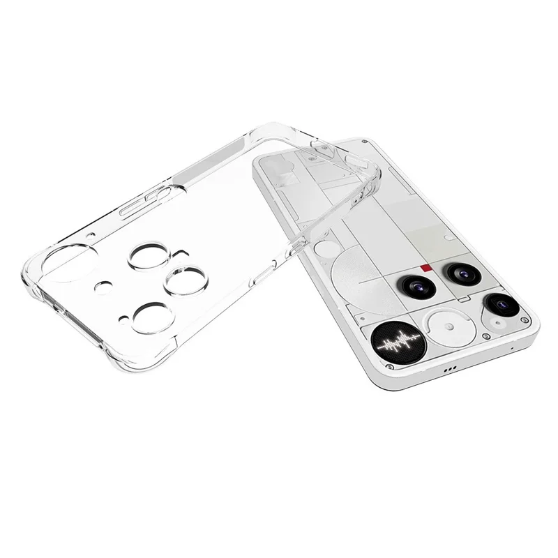 For Nothing Phone (3) 5G TPU Phone Case Non Slip Transparent Mobile Phone Cover