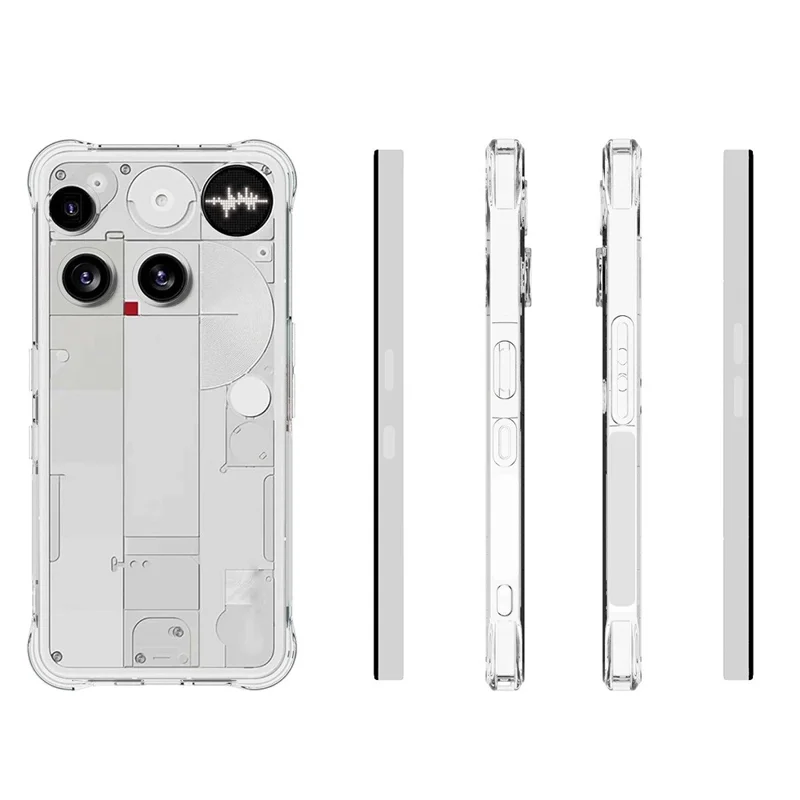 Bulk Purchasing For Nothing Phone (3) 5G Case Non-Slip Shockproof TPU Clear Phone Cover