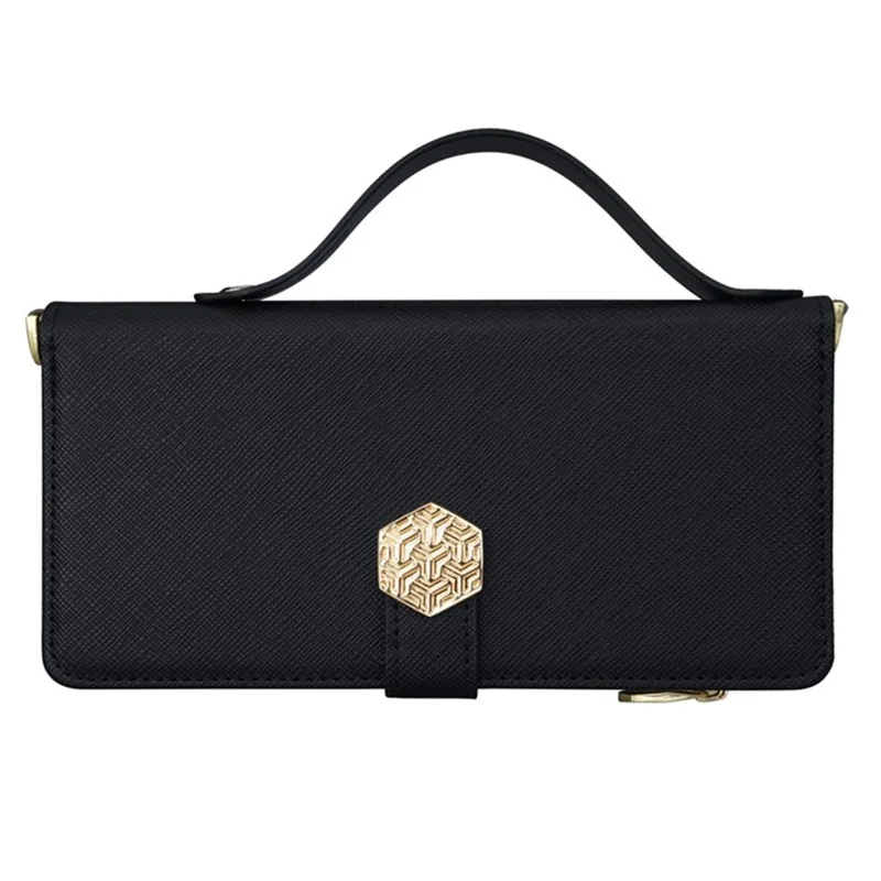 Étui pour OnePlus Nord 5 5G / Ace 5 Ultra 5G Texture Croisée en Cuir PU + TPU Portefeuille avec Dragonne - Noir