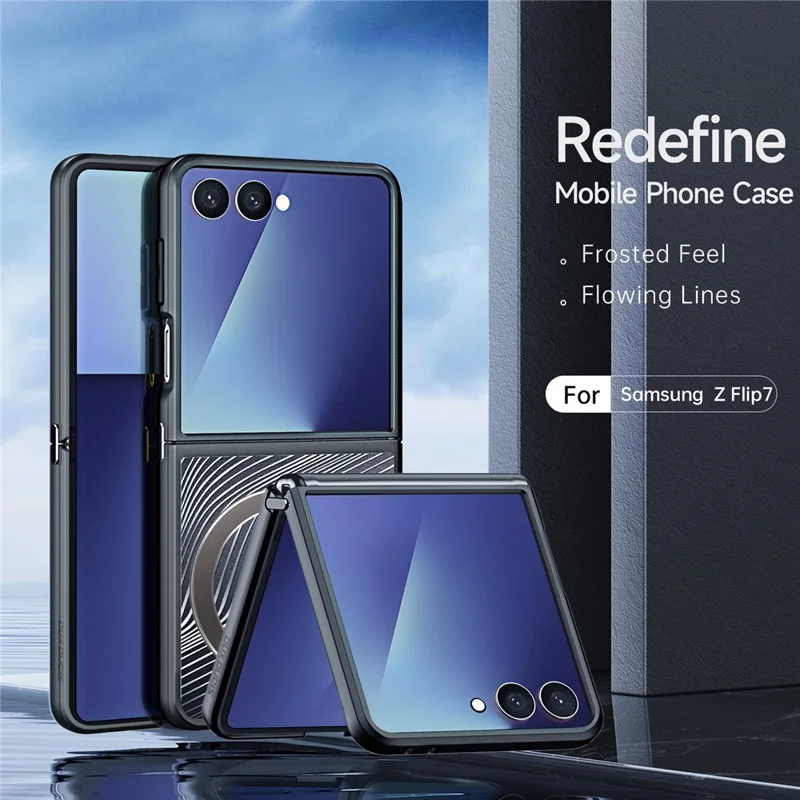 Dux Ducis Aimo Series For Samsung Galaxy Z Flip7 5G Compatible with MagSafe PC + TPU Slim Cover Without Glass