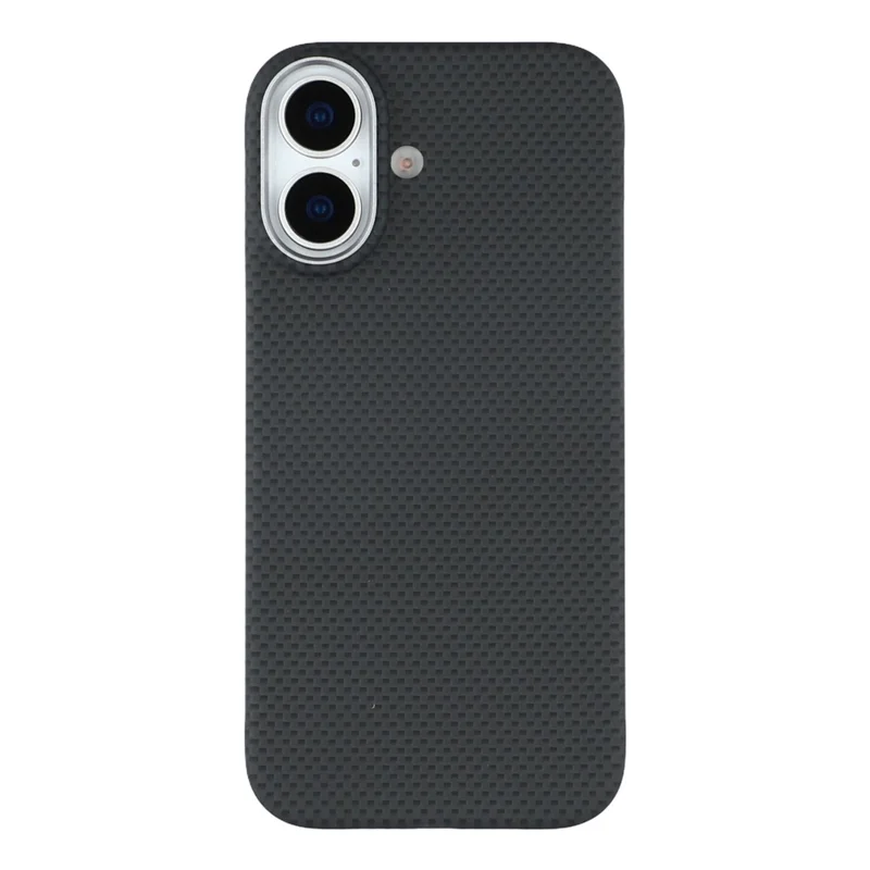 X-LEVEL For iPhone 17 Case Compatible with MagSafe Carbon Nanofiber + Metal Lens Frame Phone Cover - Black